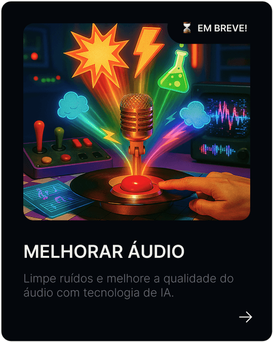 Prévia do recurso Melhorar Áudio