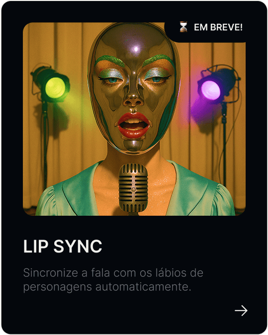 Prévia do recurso Lip Sync